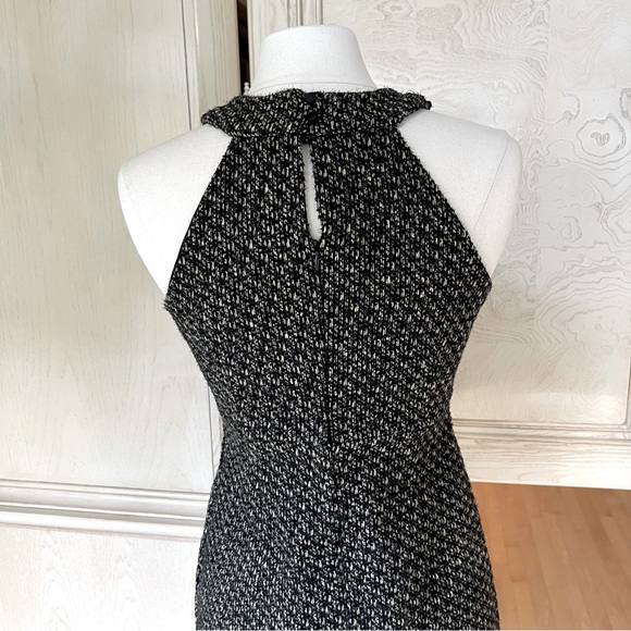 INC International Concepts Tweed Wool Blend Beaded Neck Sleeveless Dress - Picture 8 of 12